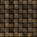 Weaved Basket Abstract Background Texture