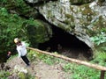 Weaver Cave or Tkalca jama in the Rakov Skocjan Valley Rakek or Notranjski regijski park Rakov ÃÂ kocjan, Notranjska Regional park