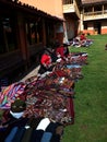 Weavers of Chinchero Royalty Free Stock Photo