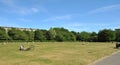 Weavers Fields park lies in the heart of Bethnal Green East London, United Kingdom Royalty Free Stock Photo