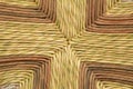 Weaving for artisan chairs from bruzzo italy Royalty Free Stock Photo