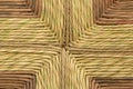 Weaving for artisan chairs from bruzzo italy Royalty Free Stock Photo