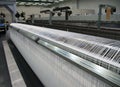 Weaving automatic machines - Weaving is a method of textile production in which two distinct sets of yarns or threads are