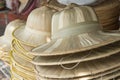 Weaving Hat. Old Fashioned Thai Style Hat Royalty Free Stock Photo
