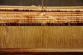 Weaving loom for silk