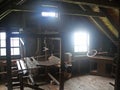 Weaving Room in Cape Breton Royalty Free Stock Photo