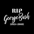 RIP George H.W. Bush