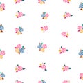 Small cute flower seamless pattern Royalty Free Stock Photo