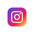 Instagram Logo Editorial Vector Illustration Royalty Free Stock Photo