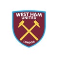 West Ham United Logo Vector Royalty Free Stock Photo