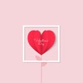 Valentines day sale backgrounds with Heart shape