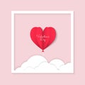 Valentines day sale backgrounds with Heart shape