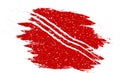 Dive flag logo vector company Royalty Free Stock Photo