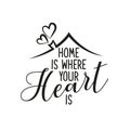 Home is where your Heart is Royalty Free Stock Photo