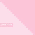 Pink color semi-toned, feature square patterns. Eps10 vector.