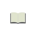 Book Flat Icon Vector, Symbol or Logo. Royalty Free Stock Photo
