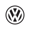 Volkswagen logo vector Royalty Free Stock Photo