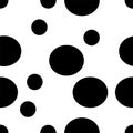 Pattern with black in circles