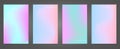 Set of colorful gradients.