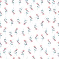 Small cute flower seamless pattern Royalty Free Stock Photo