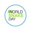 World snake day.