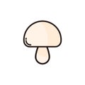 cartoon cute champignon vector