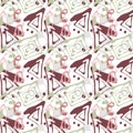 Elegant Seamless tiling Pattern