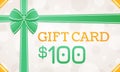 Gift Card, gift voucher - 100 dollars