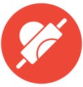 Bread roller Isolated Vector icon which can easily modify or edit Royalty Free Stock Photo