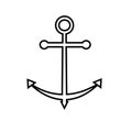 Line icon anchor