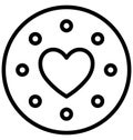 Favorite Isolated Vector Icon which can easily modify or edit Favorite Isolated Vector Icon which can easily modify or edit Royalty Free Stock Photo