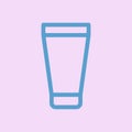 Gel icon Vector.Tube, container, cream icon isolated