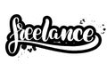 Brush lettering freelance