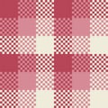 Classic tartan seamless pattern in red colors. Seamless textile pattern.