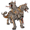 Cerberus Hellhound tattoo