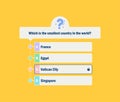 Quiz, Exam, Social media quiz game template & background, Question, Objective question for team building activities, Assessment