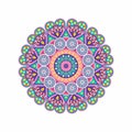 Flower Mandalas Vintage decorative elements Oriental pattern