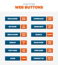 24 call to action web buttons