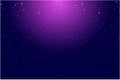 Beautiful Gradient Starry Night Background with purple sparkling light