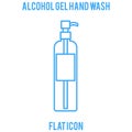 Alcohol gel, alcohol hand gel, hand wash, Hygienic Gel for Hands Properly. Cleaning Hands with Antiseptic Product. Prevention agai