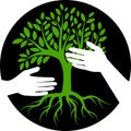 Save tree hands