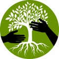 Save tree hands