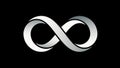 Infinity logo business vector Royalty Free Stock Photo