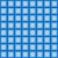 Blue background, rhombuses, squares with a gradient, blue tile, pattern, blue with white