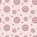 Seamless pattern button vector icon. Flat design.