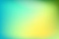 Nature gradient backdrop with bright sunlight. Abstract green blurred background. Royalty Free Stock Photo