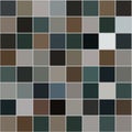 Tartan Vector Patterns, Square Bricks, Atrovirens And Dark Brown Royalty Free Stock Photo