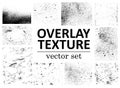 Grunge overlays vector Royalty Free Stock Photo