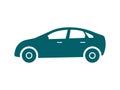 Car Icon - Van Symbol - Traveling vehicle - Motor Car icon, isolated. Flat design