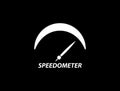 Speedometer Logo Template, Fast Racing Logotype, Car Speedometer Logo